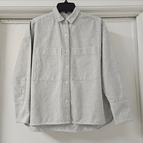EVERLANE THE BOXY OXFORD SHIRT XS - Picture 4 of 12